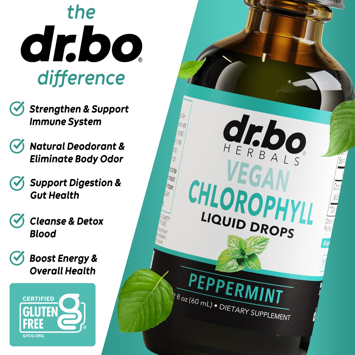 Chlorophyll Liquid Drops