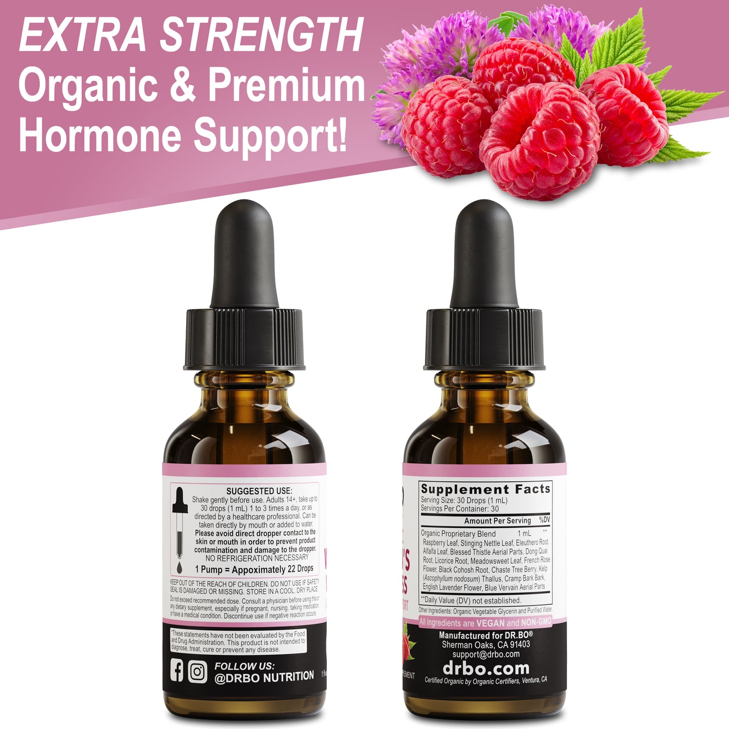 Women's Wellness & Menstrual Support Liquid Drops