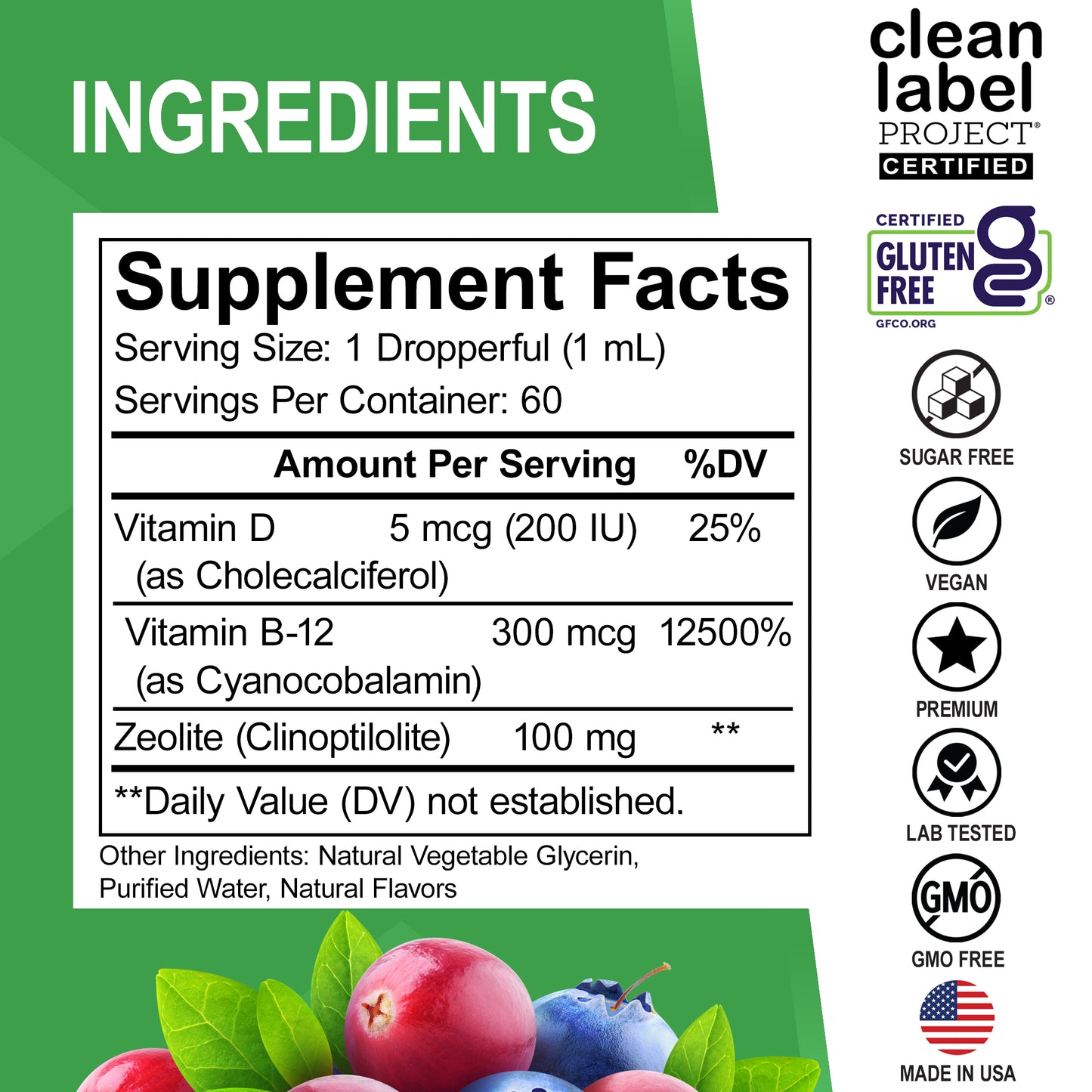 Zeolite Detox Liquid Drops