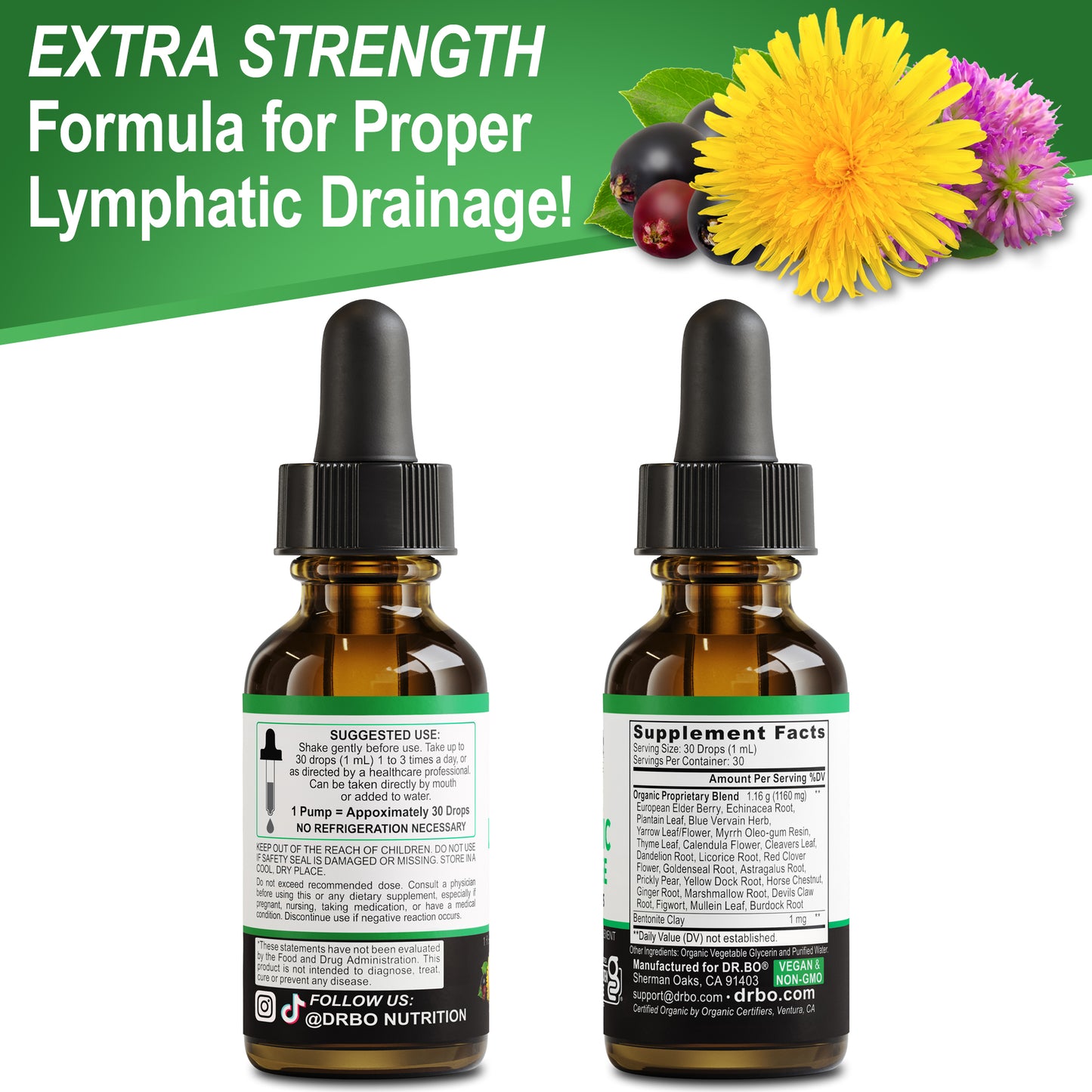 Lymphatic Drainage Liquid Drops