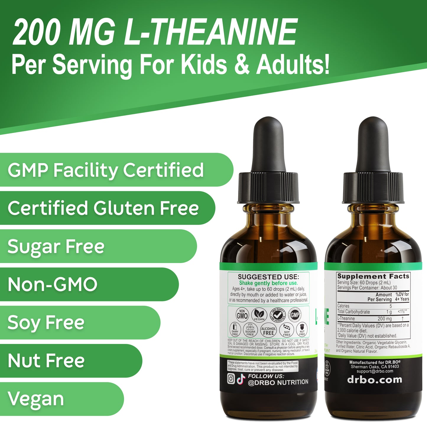 L-Theanine Liquid Drops