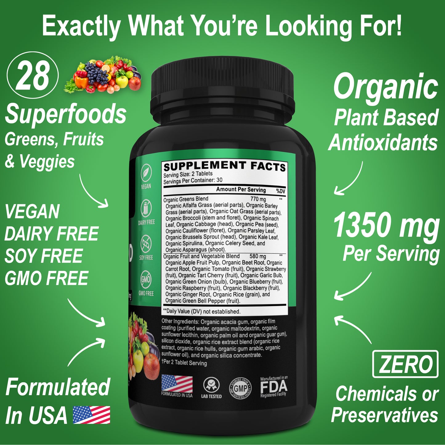 Organic Superfood Greens