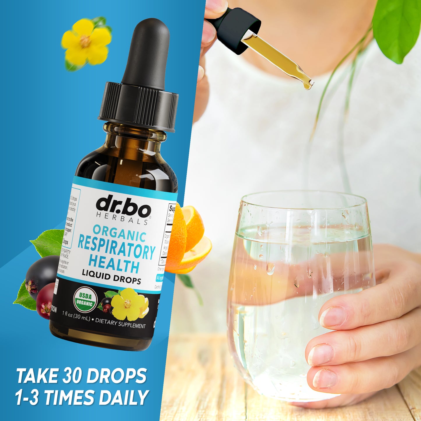 Respiratory Health Liquid Drops