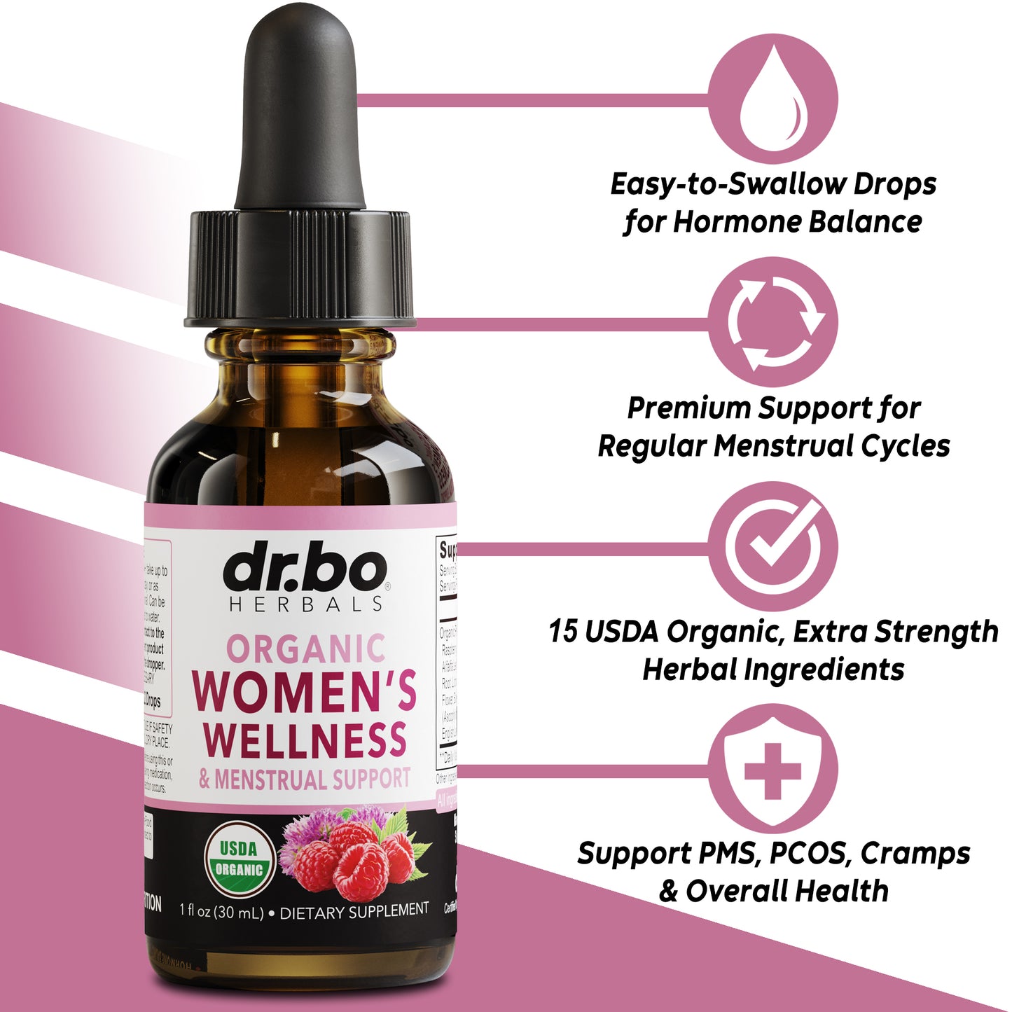 Women's Wellness & Menstrual Support Liquid Drops