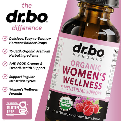 Women's Wellness & Menstrual Support Liquid Drops
