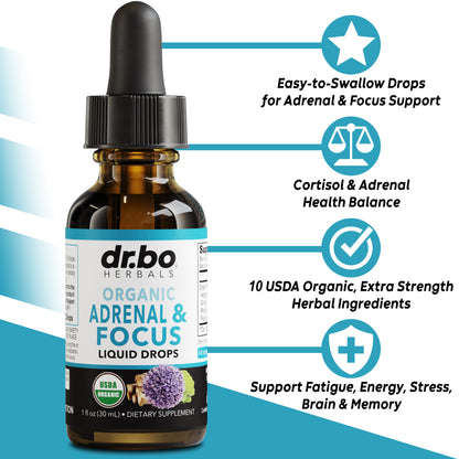 Adrenal & Focus Liquid Drops