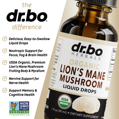 Lion's Mane Mushroom Liquid Drops