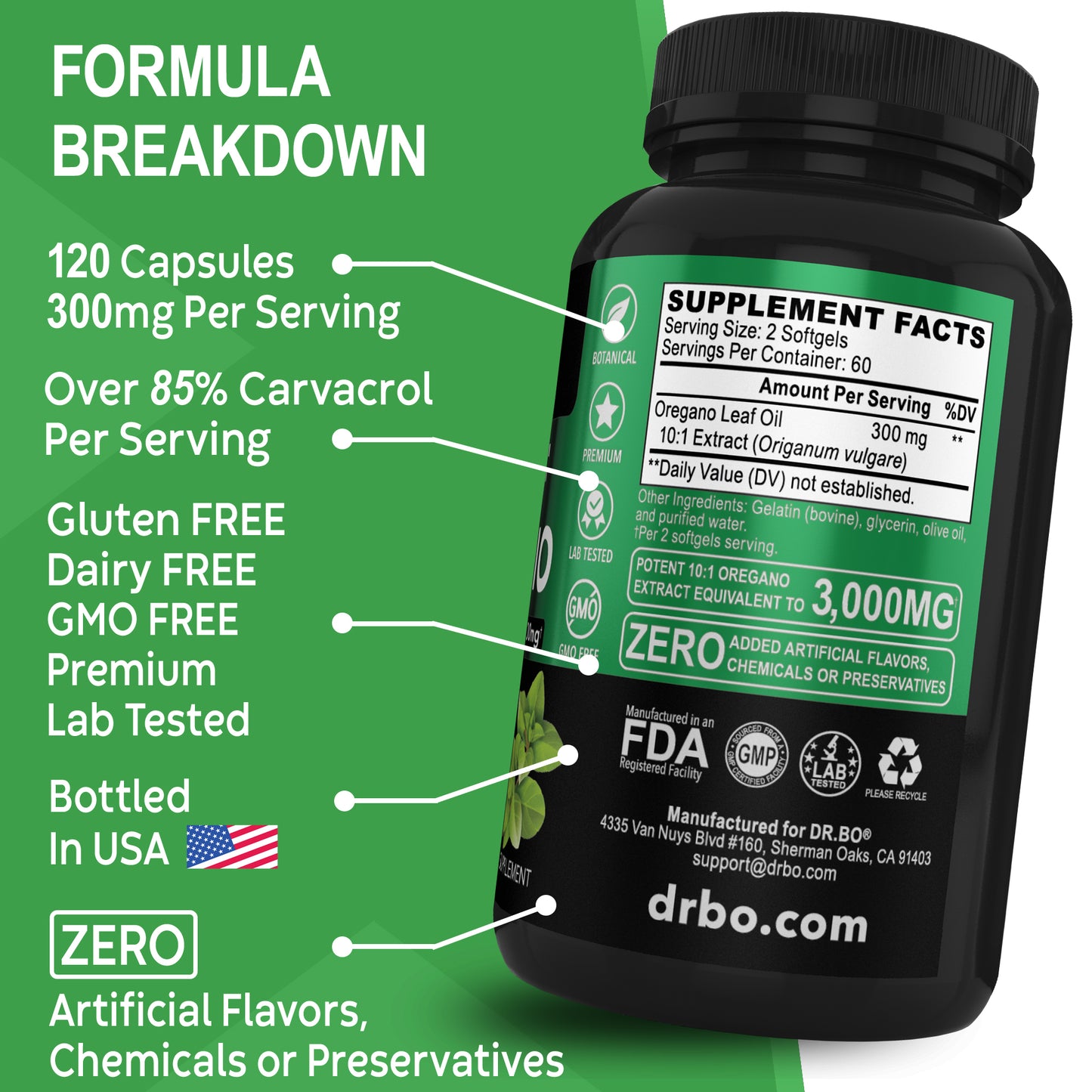 Oil of Oregano Softgels