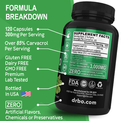 Oil of Oregano Softgels