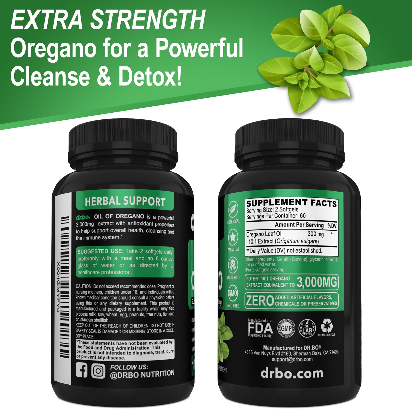 Oil of Oregano Softgels