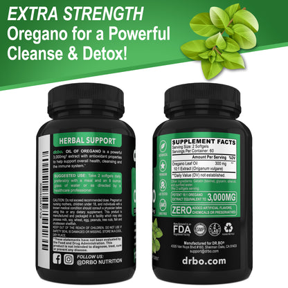 Oil of Oregano Softgels