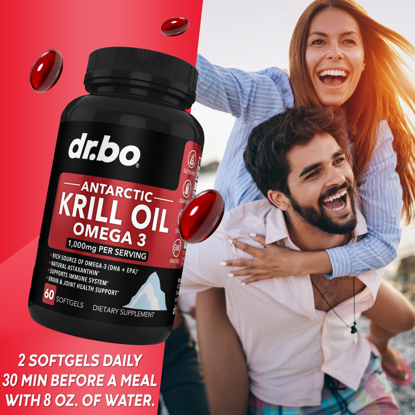 Antarctic Krill Oil Omega 3