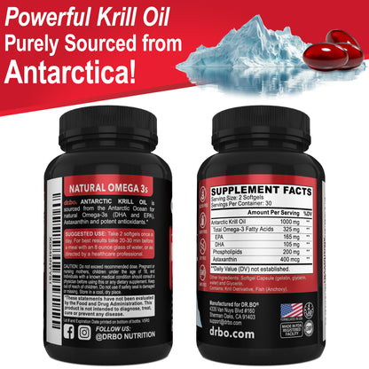 Antarctic Krill Oil Omega 3