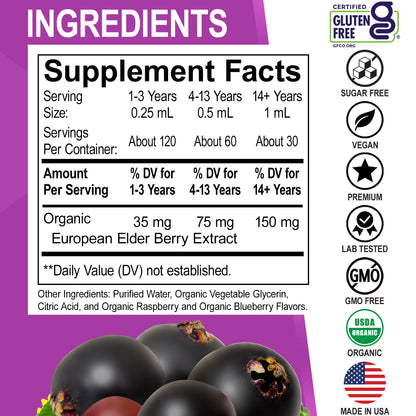 Elderberry Liquid Drops