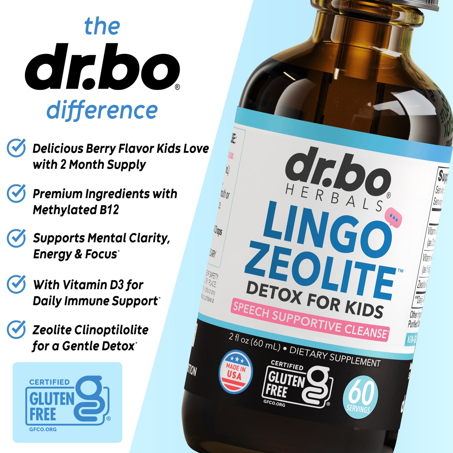 Lingo Zeolite Liquid Drops