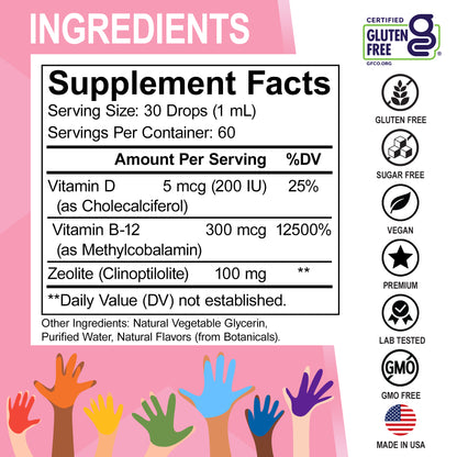 Lingo Zeolite Liquid Drops