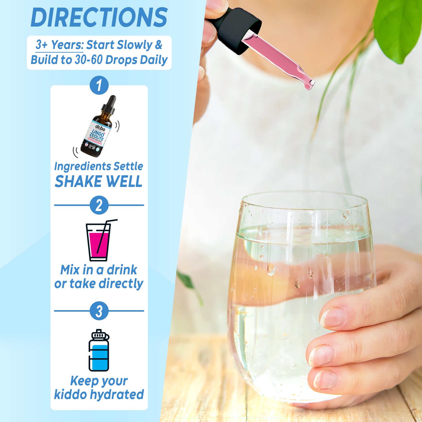 Lingo Zeolite Liquid Drops