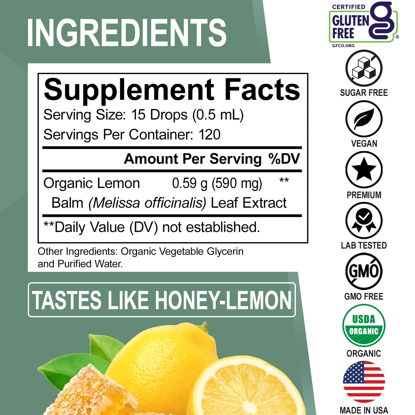 Lemon Balm Leaf