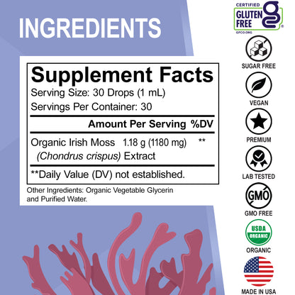 Sea Moss Liquid Drops