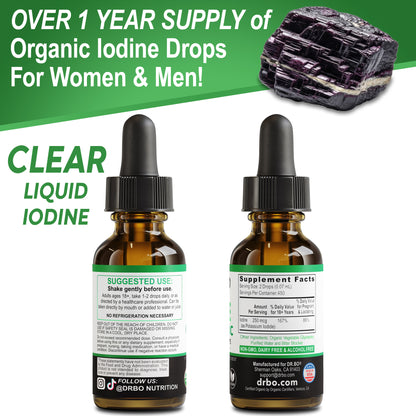 Iodine Organic Liquid Drops