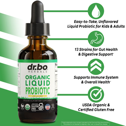 Organic Liquid Probiotic