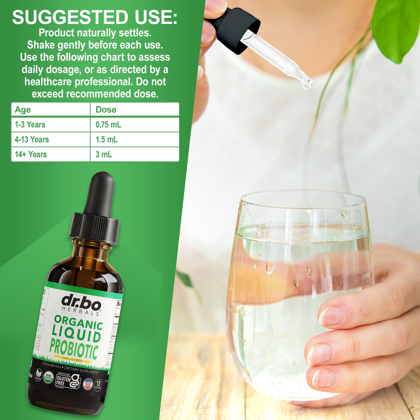 Organic Liquid Probiotic