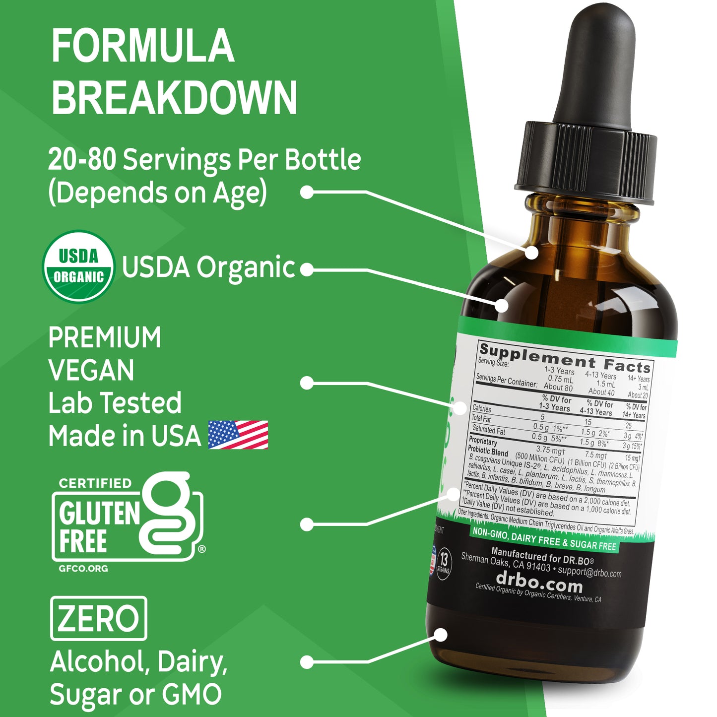 Organic Liquid Probiotic