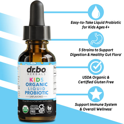 Kids Organic Liquid Probiotic
