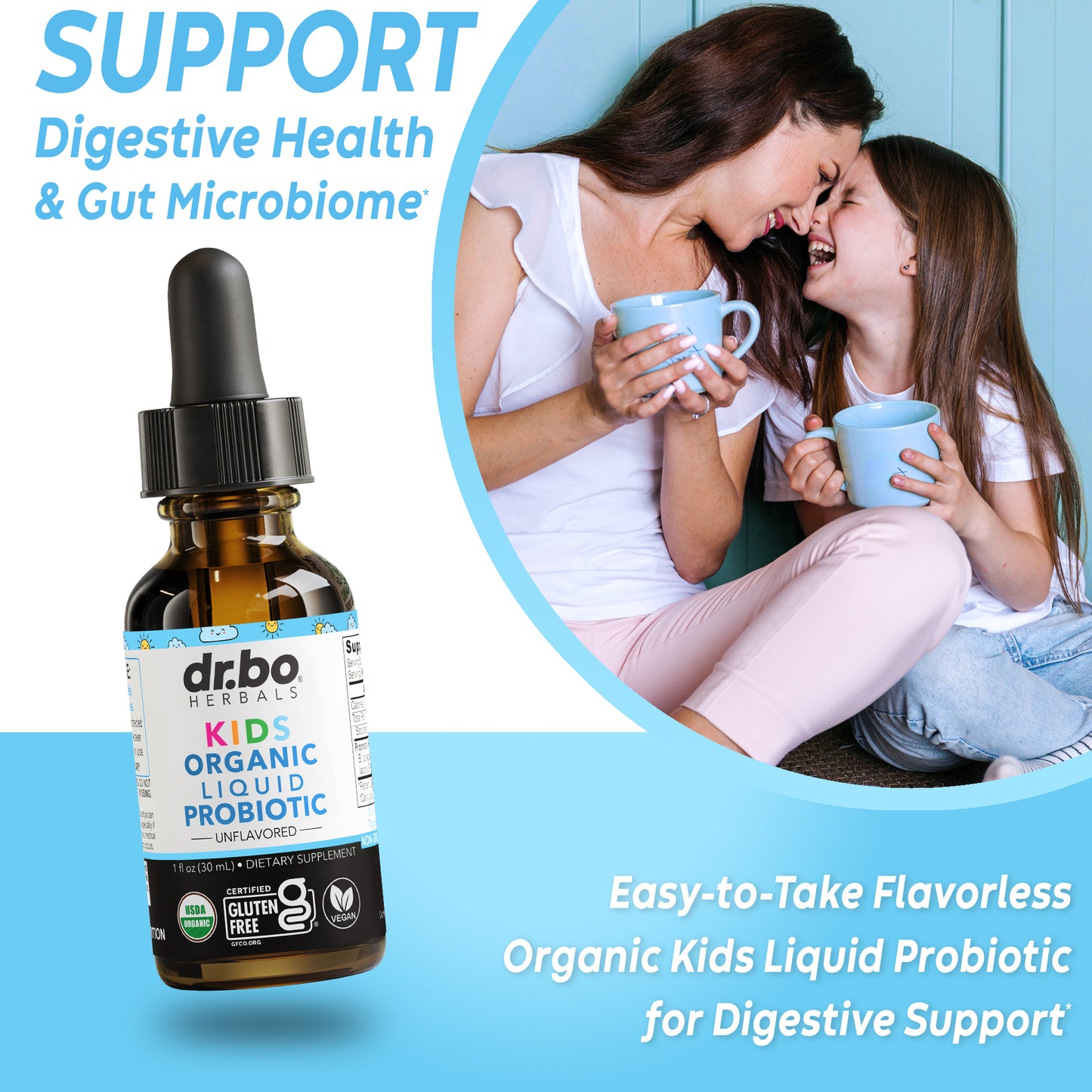 Kids Organic Liquid Probiotic