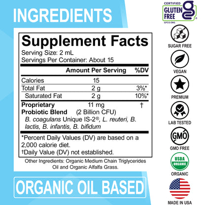 Kids Organic Liquid Probiotic