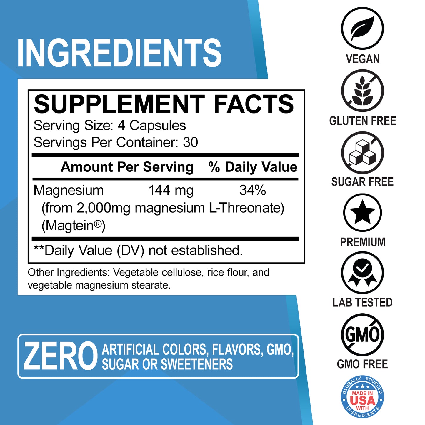 Magtein® Magnesium L-Threonate