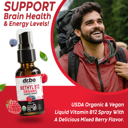 Methyl B12 Organic Liquid Spray