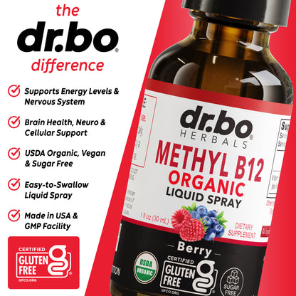 Methyl B12 Organic Liquid Spray