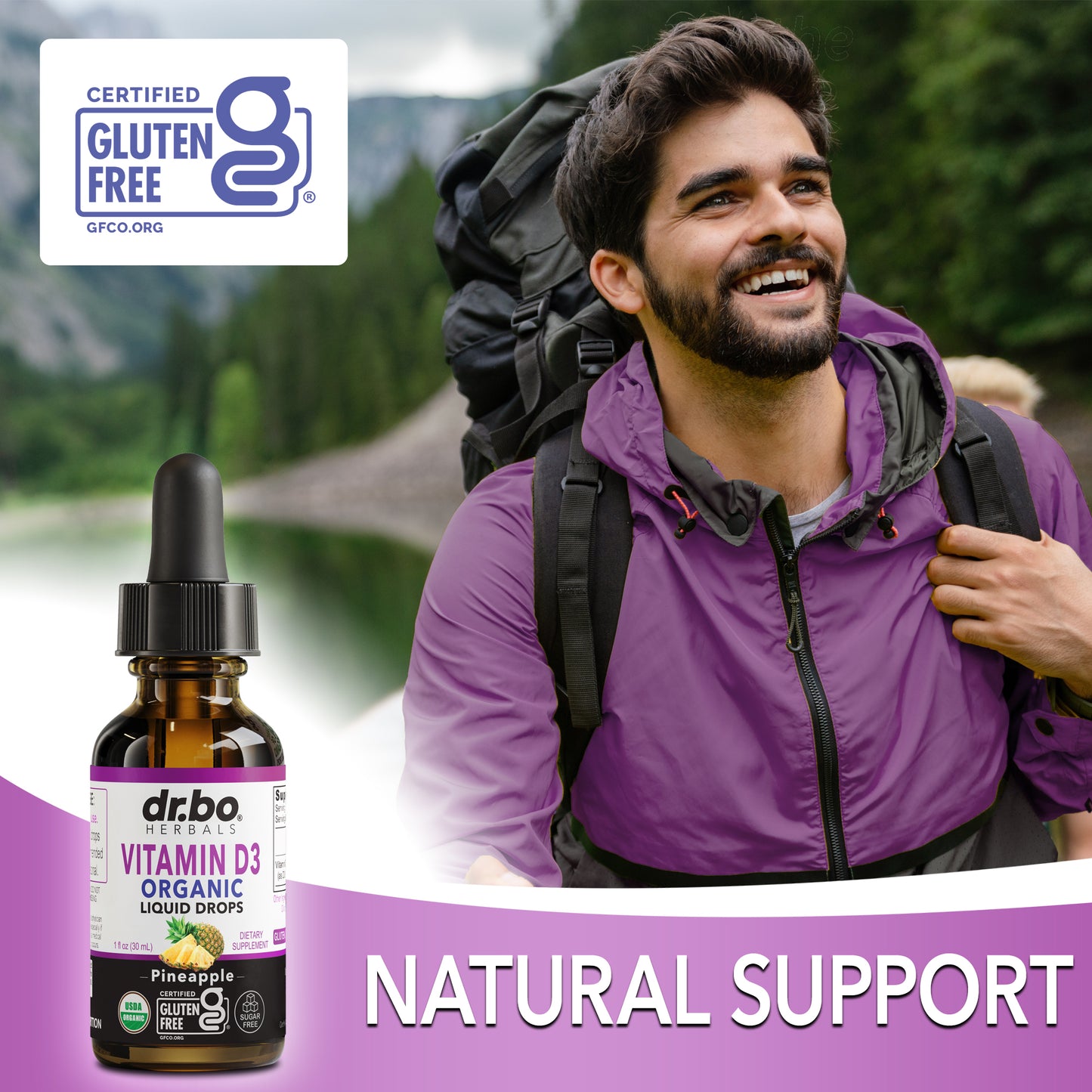 Vitamin D3 Organic Liquid Drops