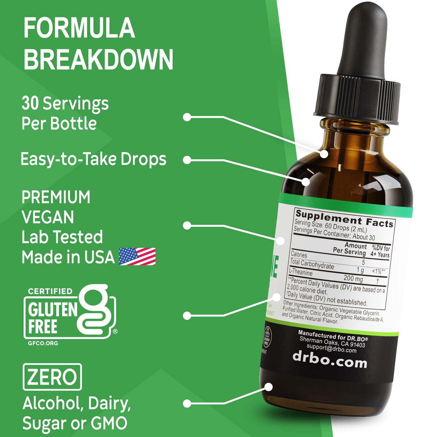 L-Theanine Liquid Drops