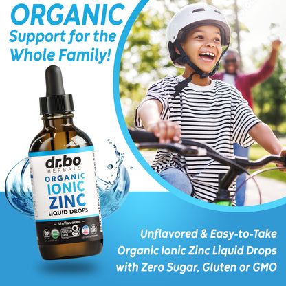 Organic Ionic Zinc Liquid Drops