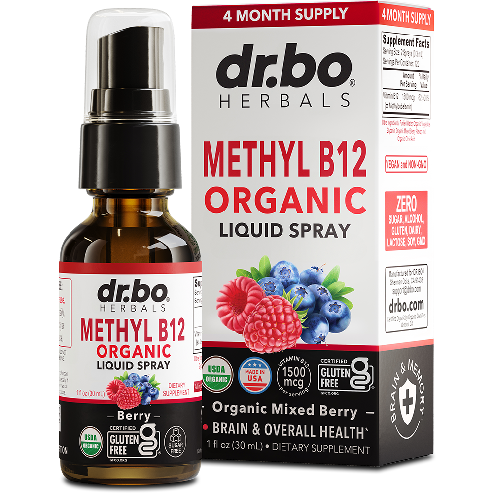 Methyl B12 Organic Liquid Spray