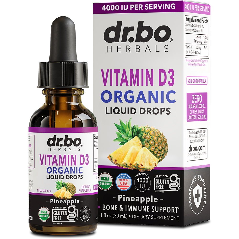 Vitamin D3 Organic Liquid Drops