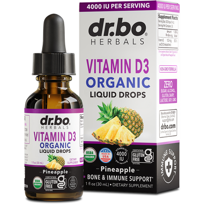 Vitamin D3 Organic Liquid Drops