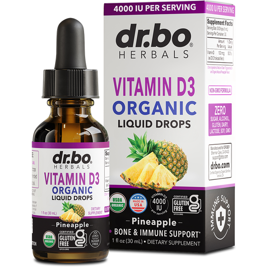 Vitamin D3 Organic Liquid Drops
