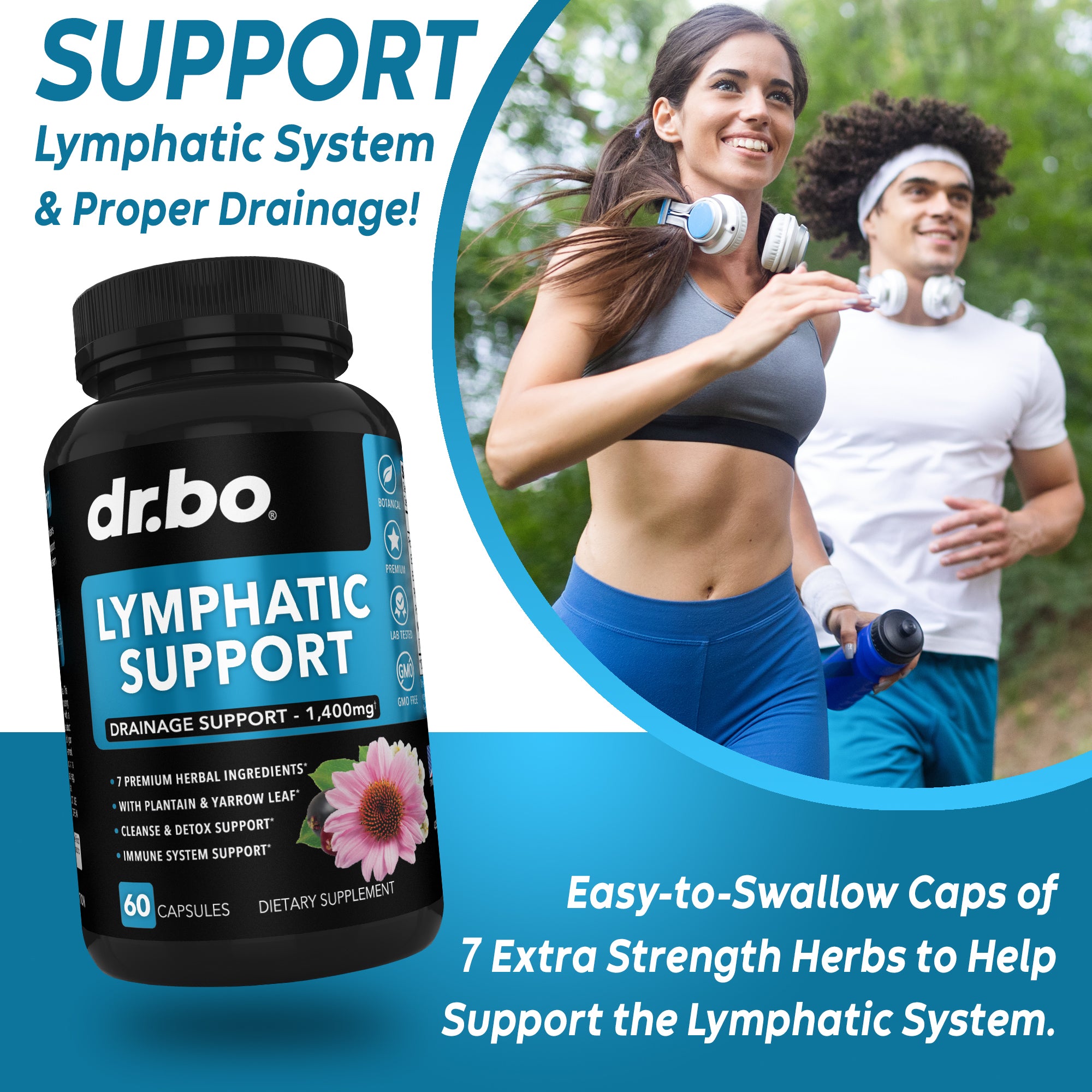 Lymphatic Support Tablets Lymphatic Support – DR.BO